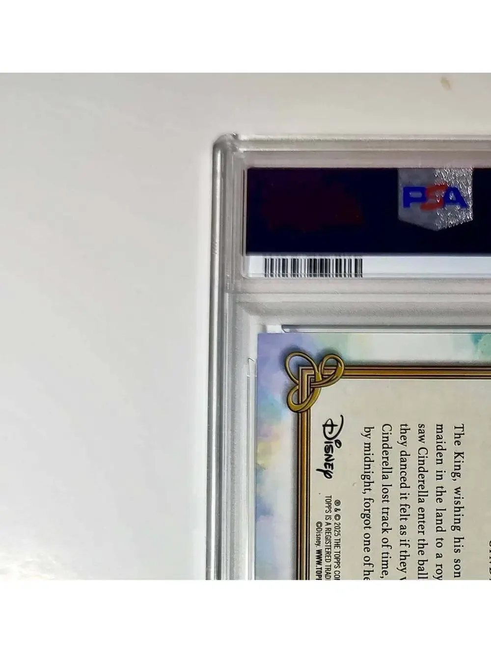 Prince Charming's Castle 2025 Topps Disney #C-4 Card Cinderella PSA 9